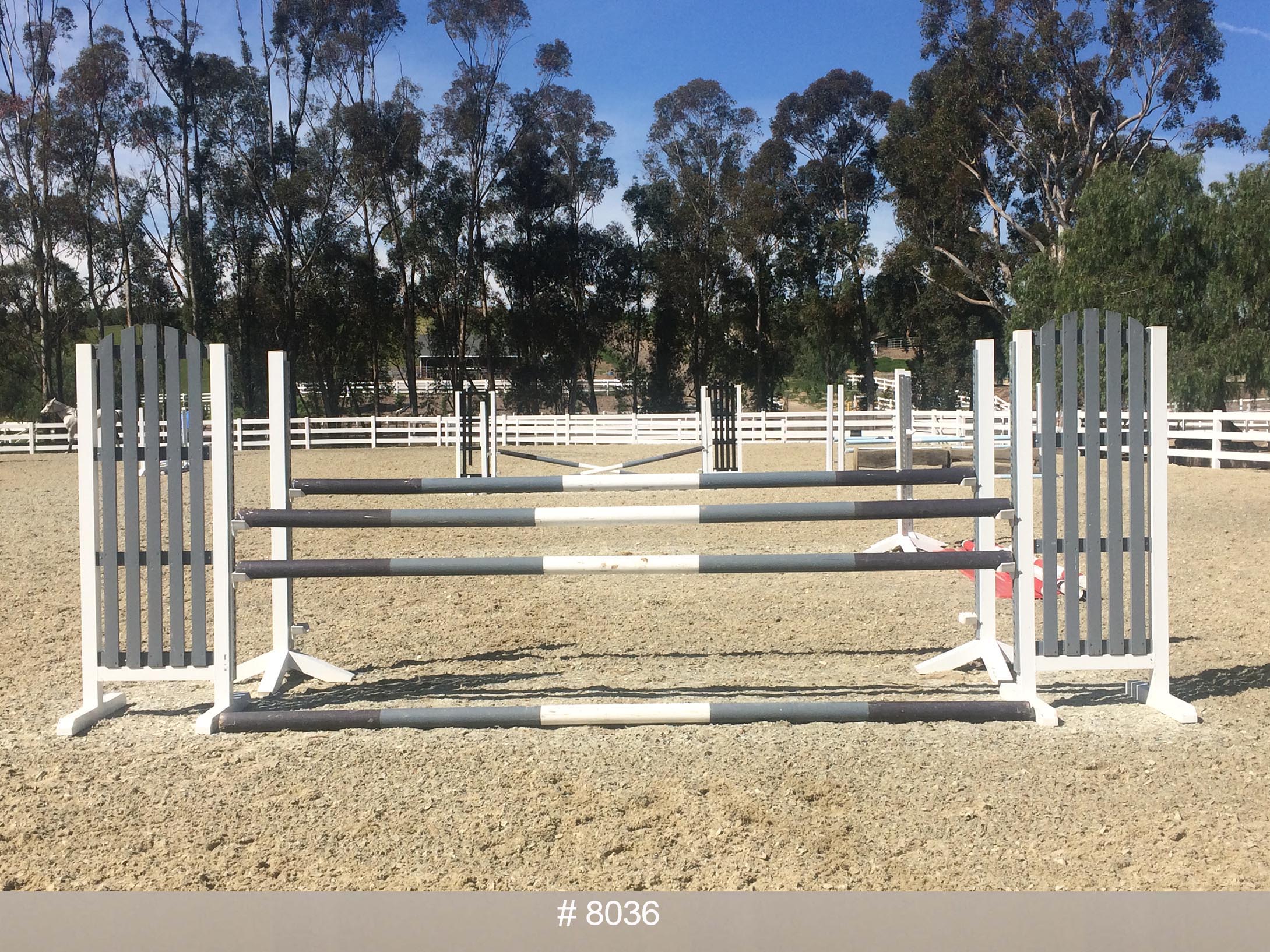 equestrian stable jumps