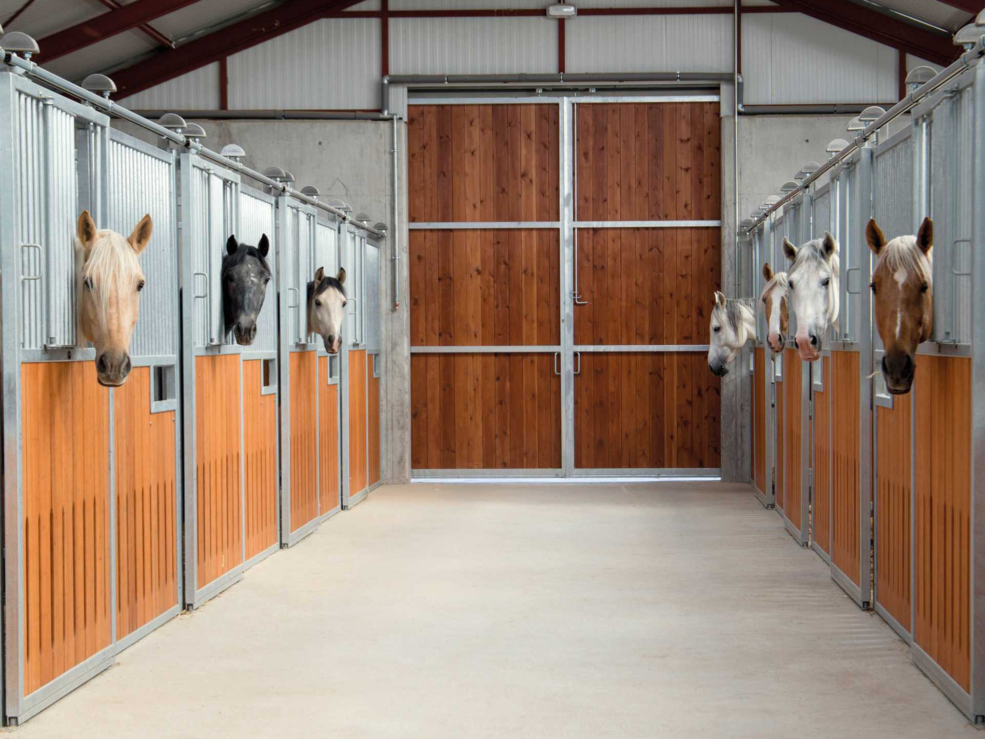 horse stable fronts